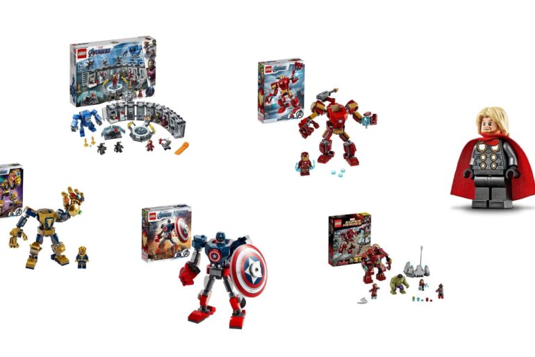 Lego-Avengers-Figuren