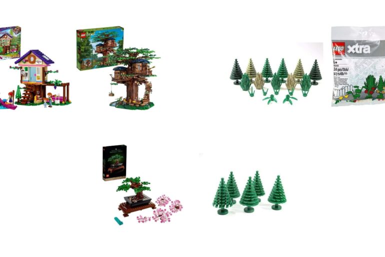 Lego-Bäume
