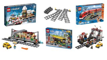 Lego-City-Bahnhöfe