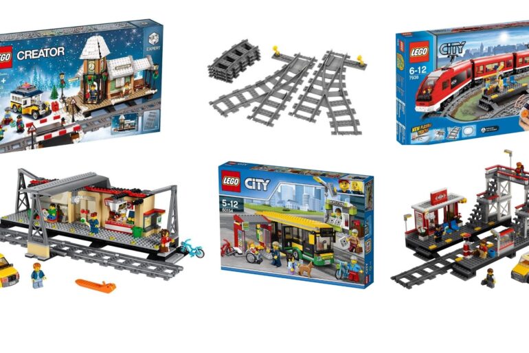 Lego-City-Bahnhöfe