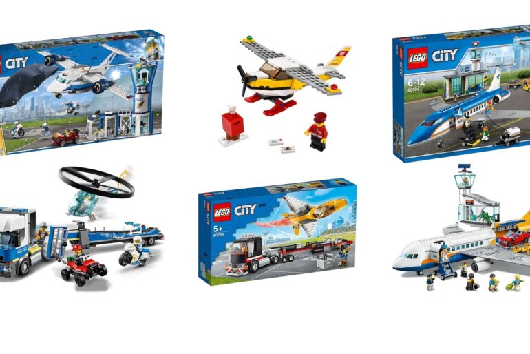 Lego-City-Flugzeuge