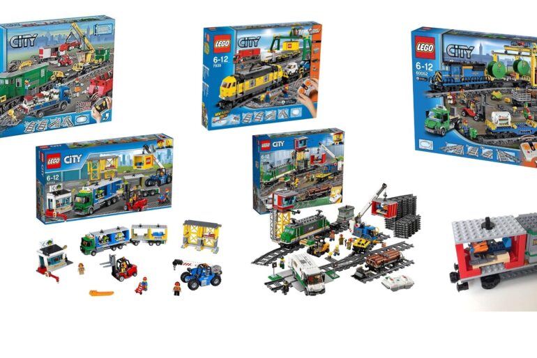Lego-City-Güterzüge