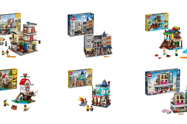 Lego-Creator-Häuser