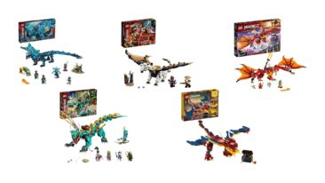 Lego-Drachen