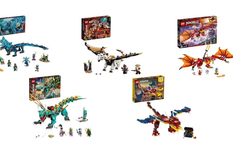 Lego-Drachen