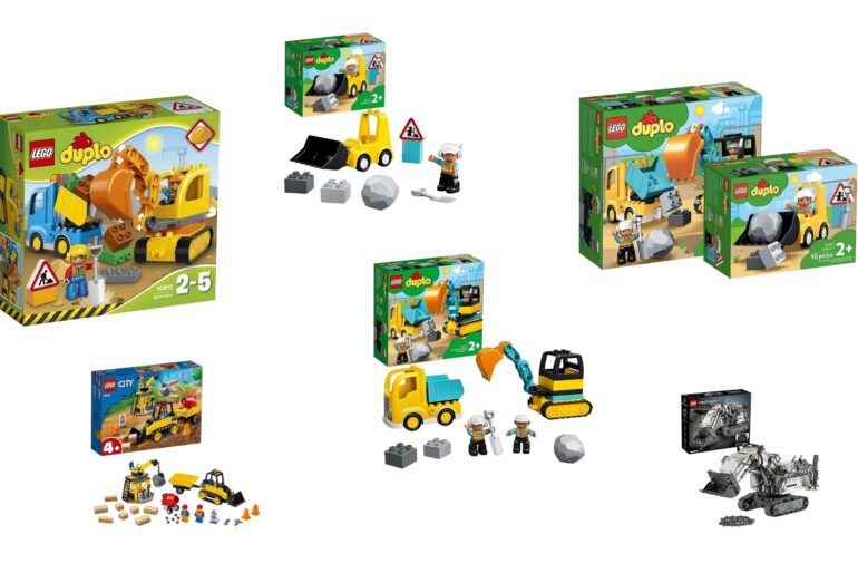 Lego-Duplo-Bagger
