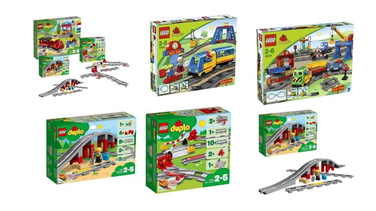 elektrischen Lego-Duplo-Eisenbahnen & Alternativen