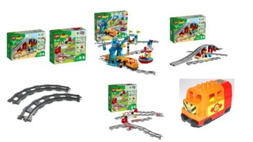 Lego-Duplo-Güterzüge