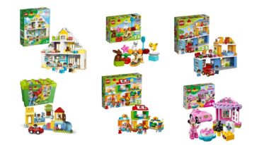 Lego-Duplo-Häuser