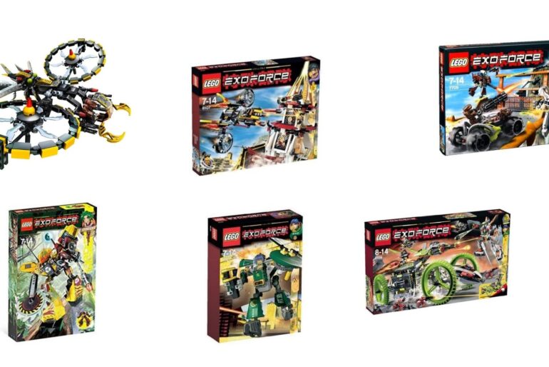 Lego-Exo-Force-Produkte