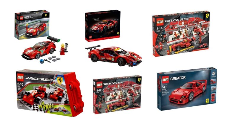 Lego-Ferraris