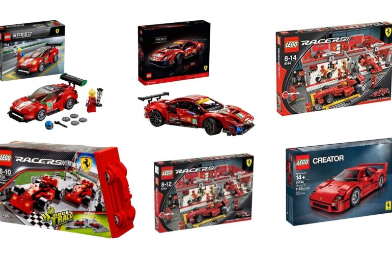 Lego-Ferraris