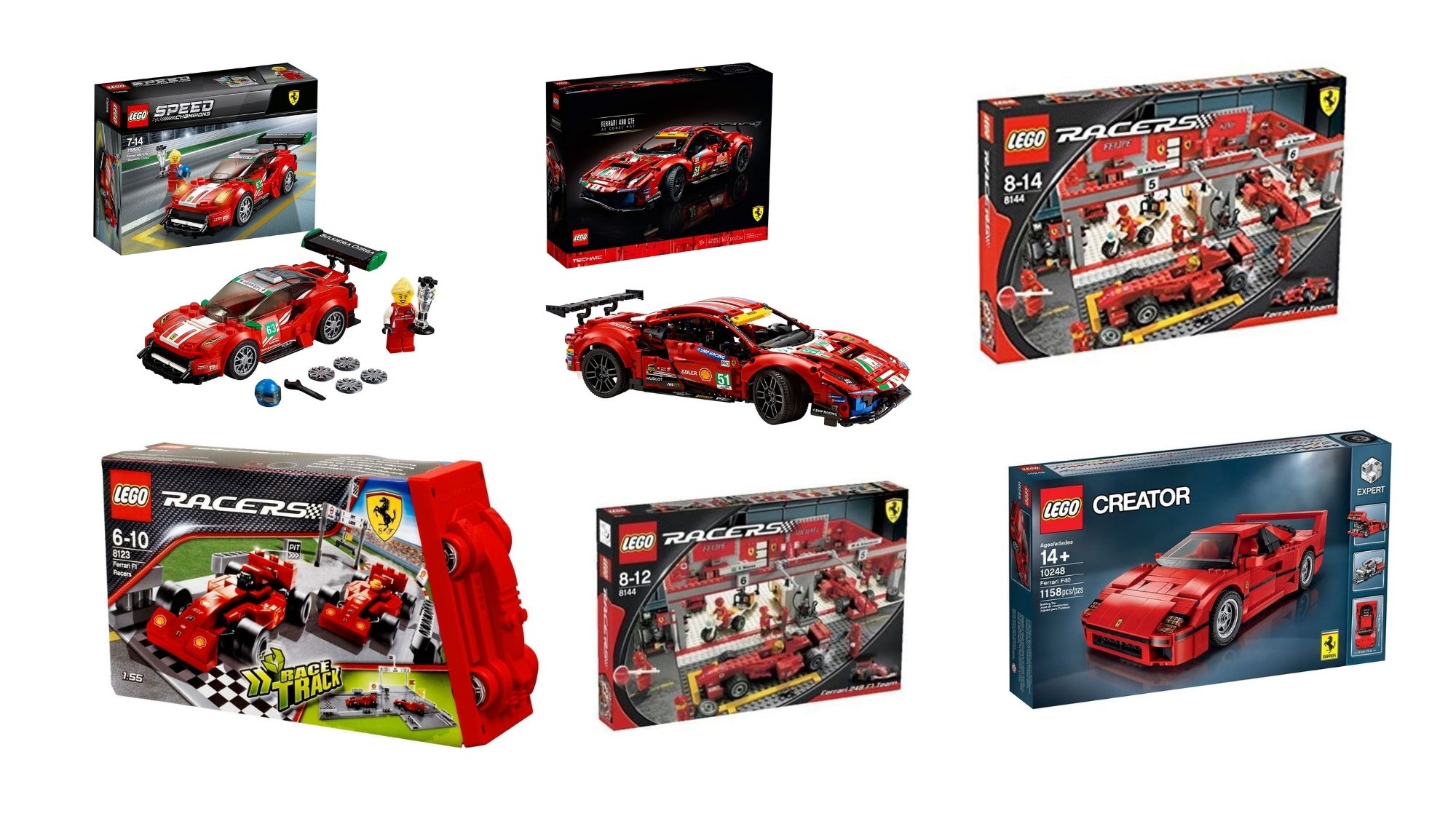 Lego-Ferraris