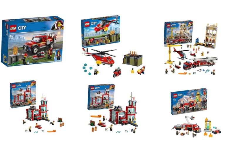 Lego-Feuerwehren