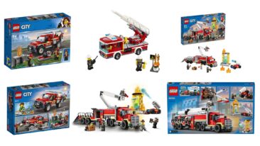 Lego-Feuerwehrautos