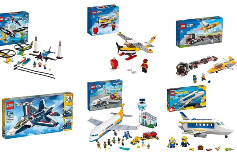 Lego-Flugzeuge