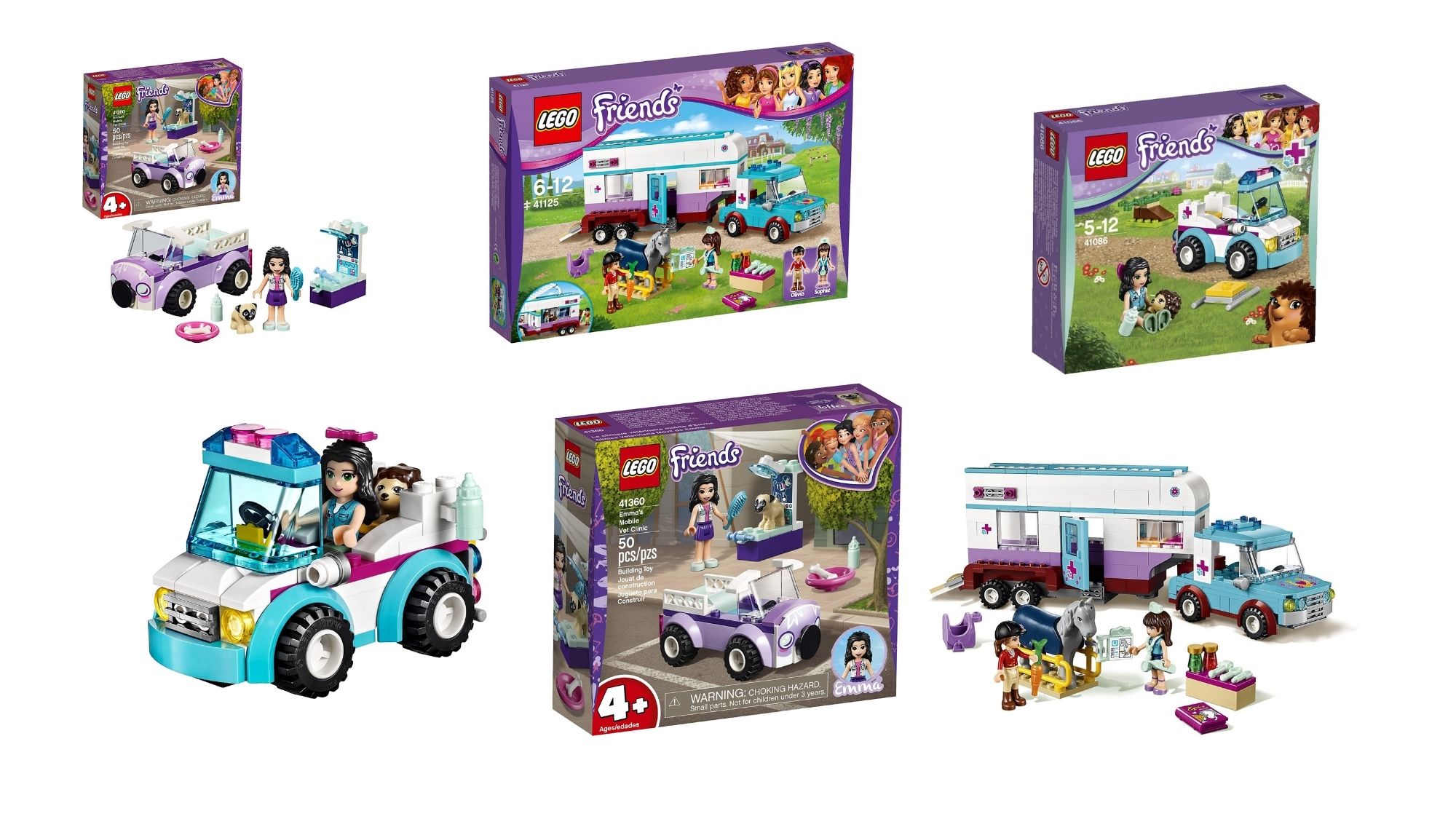 Lego-Friends-Tierkliniken