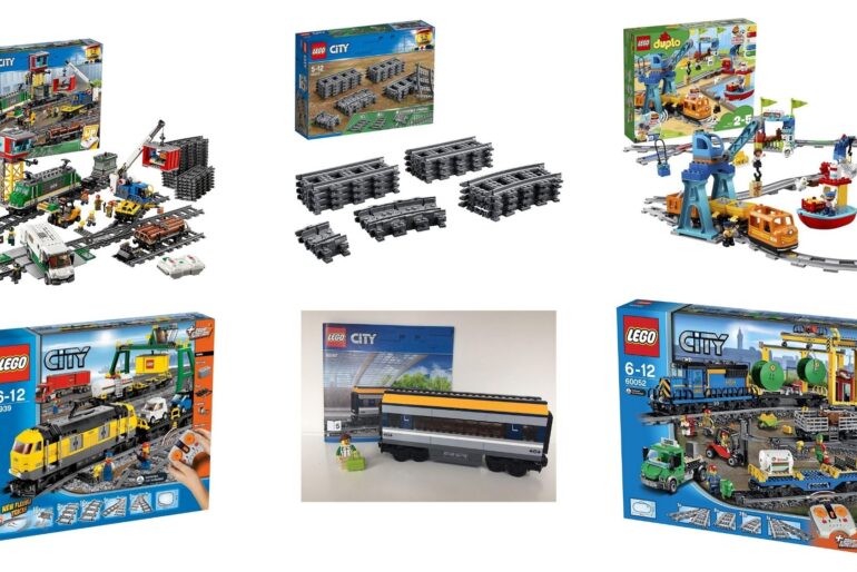 Lego-Güterzüge