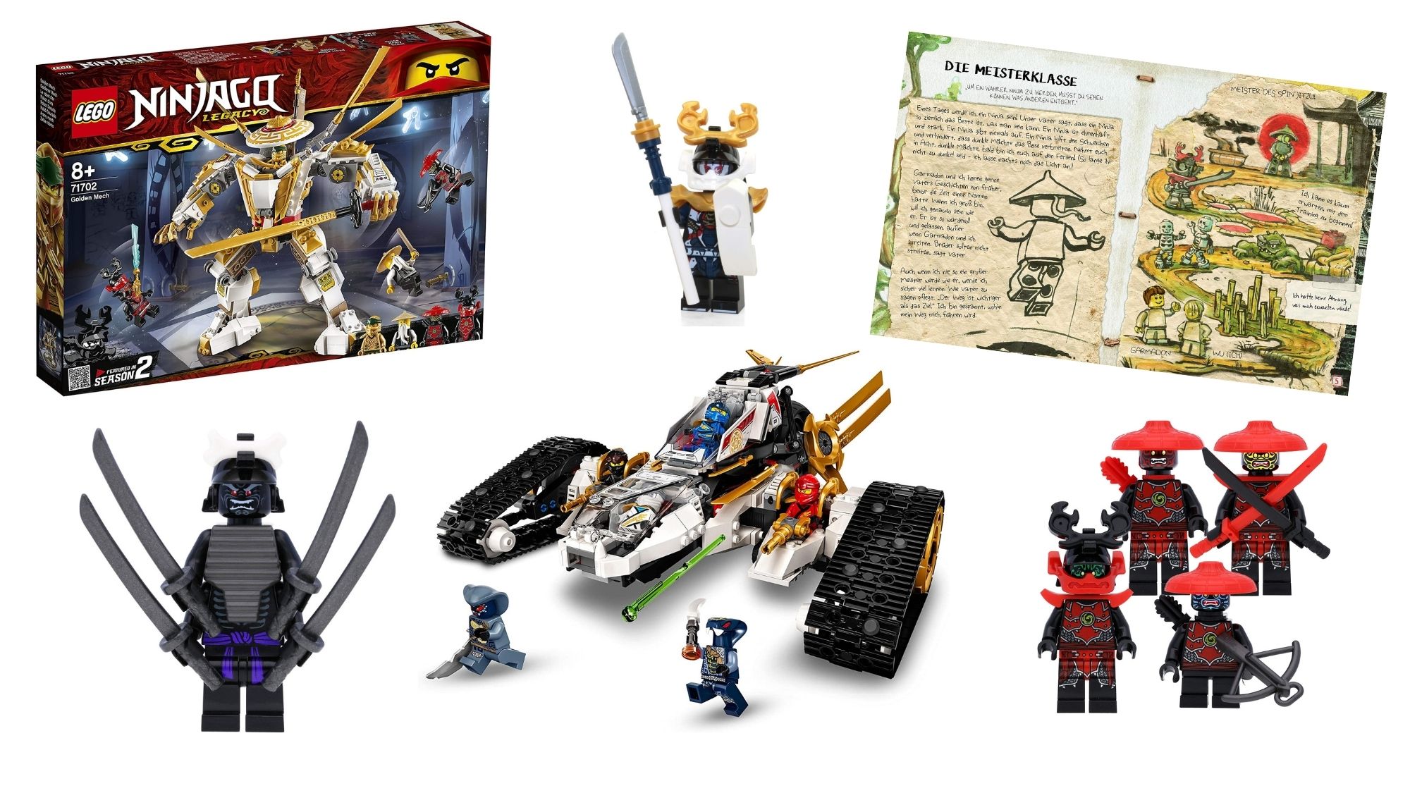 Lego Ninjago njo Figuren auswahl Minifiguren M3 