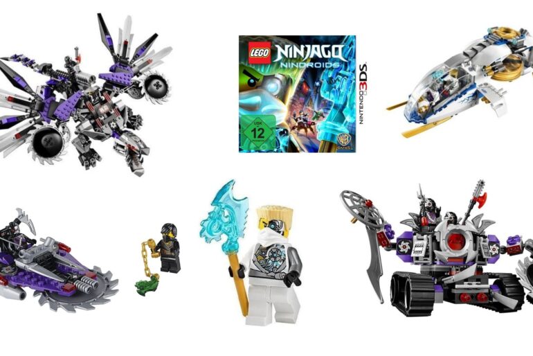 Lego-Ninjago-Nindroid-Figuren
