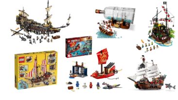 Lego-Piratenschiffe