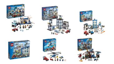 Lego-Polizeistationen