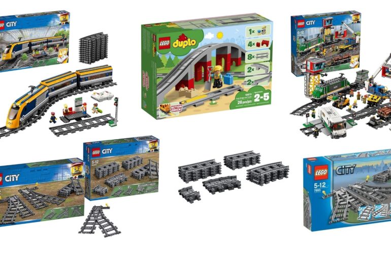 Lego-Schienen