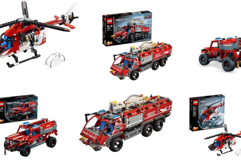 Lego-Technics-Feuerwehr-Produkte