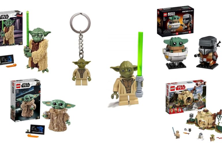 Lego-Yoda-Produkte