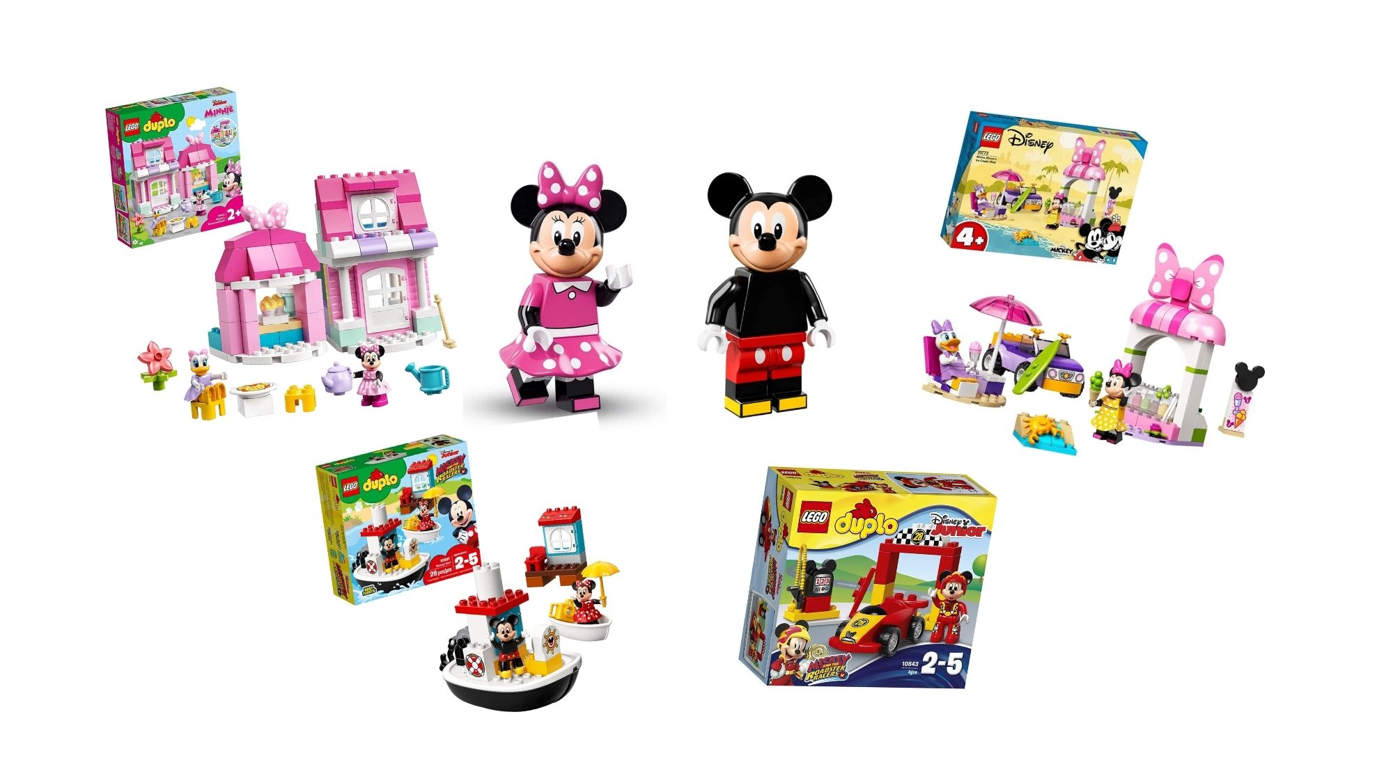 Acryl Vitrine für Lego 43179 Mickey Mouse & Minnie Mouse NEU