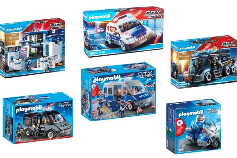 Playmobil-City-Action-Polizeibusse