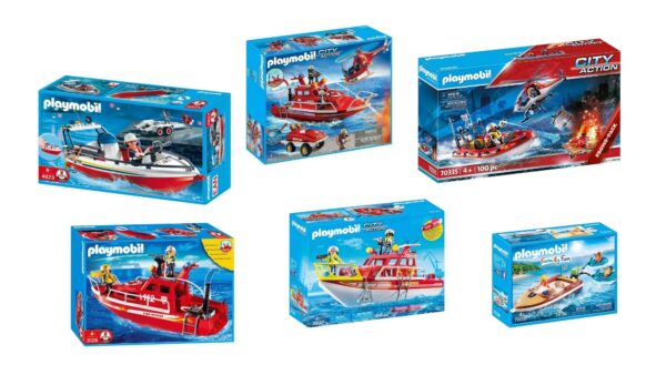 Playmobil-Feuerwehrboote