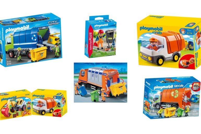 Playmobil-Müllabfuhren