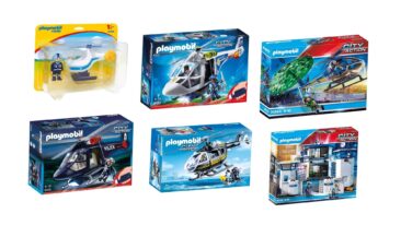 Playmobil-Polizeihubschrauber