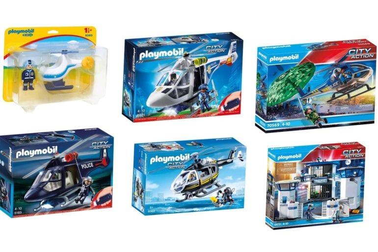 Playmobil-Polizeihubschrauber