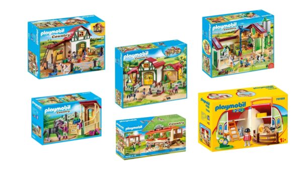 Playmobil-Ponyhöfe