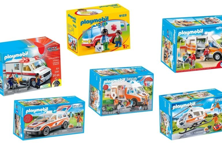 Playmobil-Rettungswagen