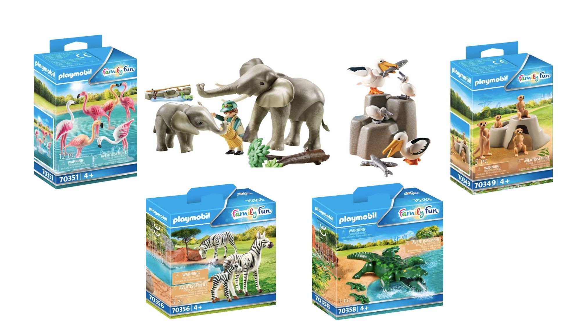 Elefant Playmobil 123 Tier Zoo Elefanten Savanne Rüssel Tiere Arche Noah Neu 