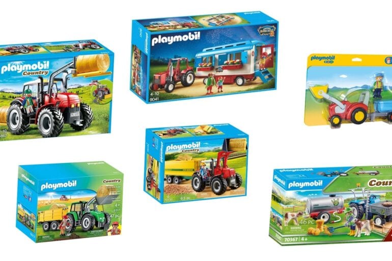 Playmobil-Traktoren