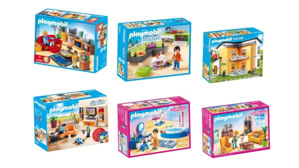 Playmobil Puppenhaus 4282 Wohnzimmer Lampe 