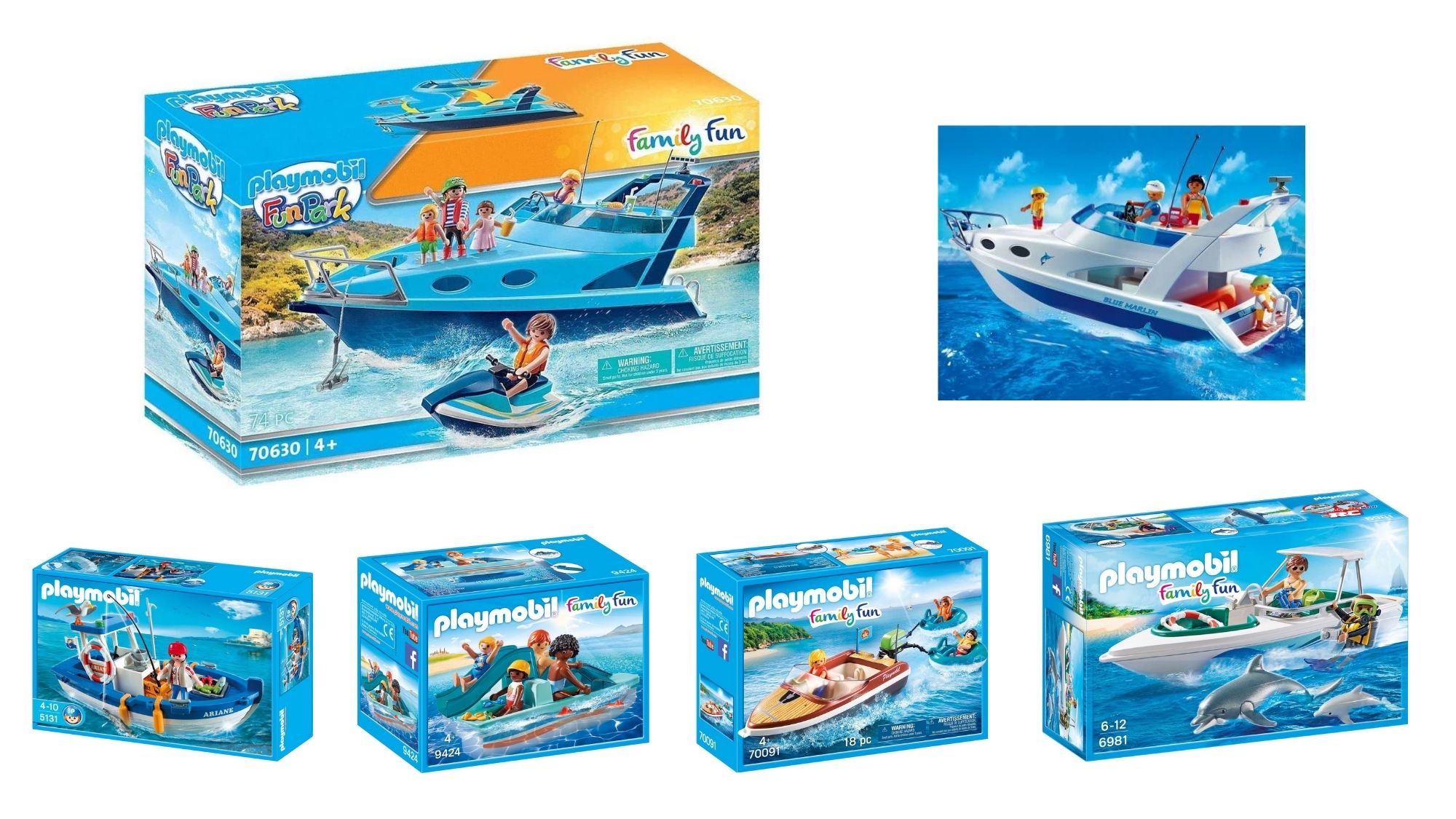 Playmobil-Yachten