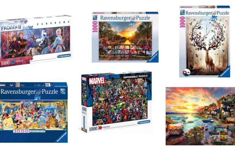 Puzzles mit 1000 Teilen