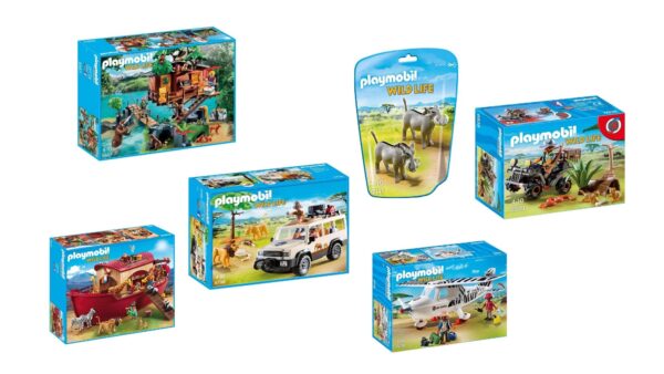 Playmobil ACW Wildlife Ranger Mounty 2 x Hut Hüte braun Hutband unbespielt top 