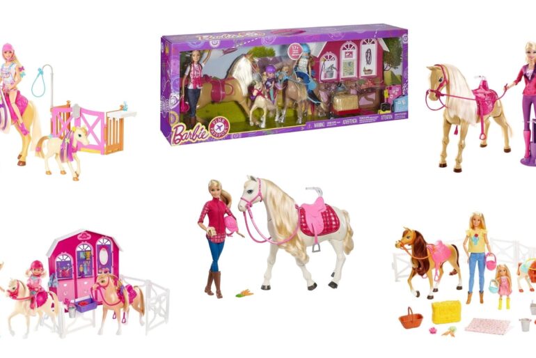 Barbie-Pferdeboxen