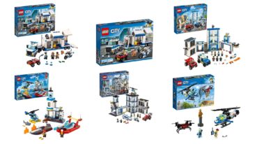 Lego-City-Polizeistationen