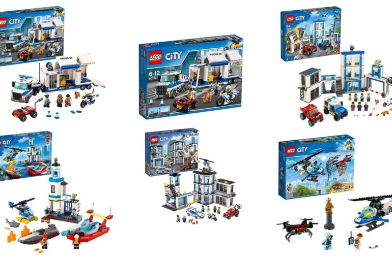 Lego-City-Polizeistationen