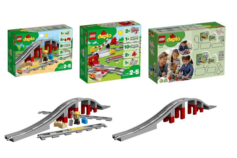 Lego-Duplo-Brücken