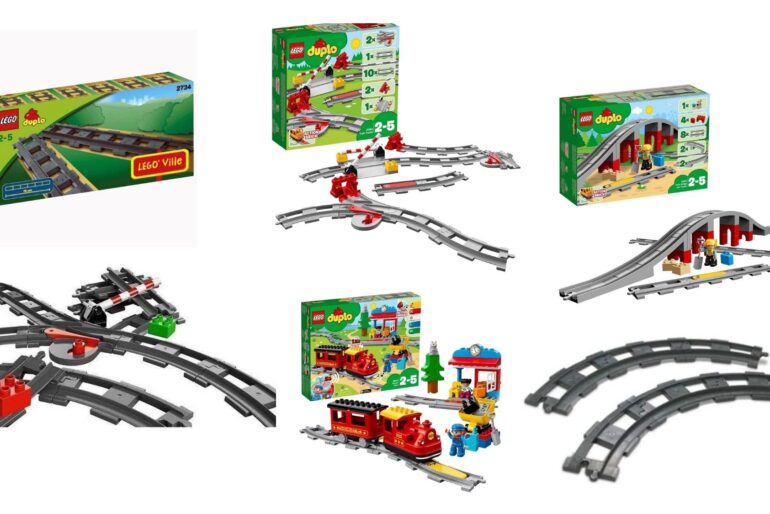 Lego-Duplo-Schienen