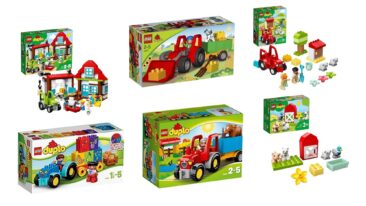 Lego-Duplo-Traktoren