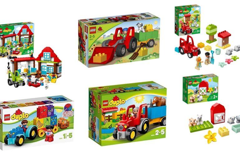 Lego-Duplo-Traktoren